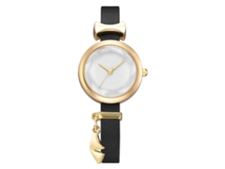Reloj Mecánico Automático Forsining Con Correa De Piel Sintética Negra Para Hombre.