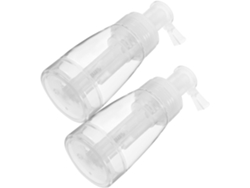 Frascos De Spray Reutilizáveis Em Pet Para Pó, Pacote Com 2 Unidades, 180ml, Com Bico.