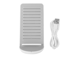 Altavoz Bluetooth Con Ventilador, Cargador Inalámbrico De Doble Bobina, Cargador Multifuncional
