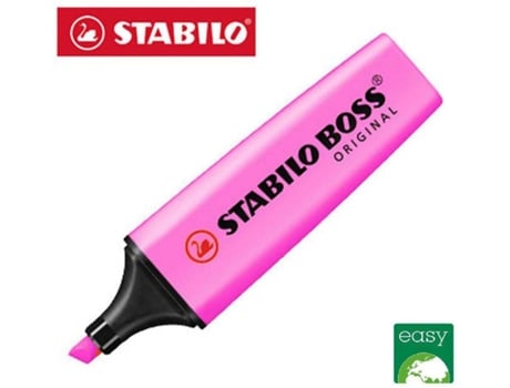 Marcador Fluorescente STABILO Boss Original Rosa 5 mm