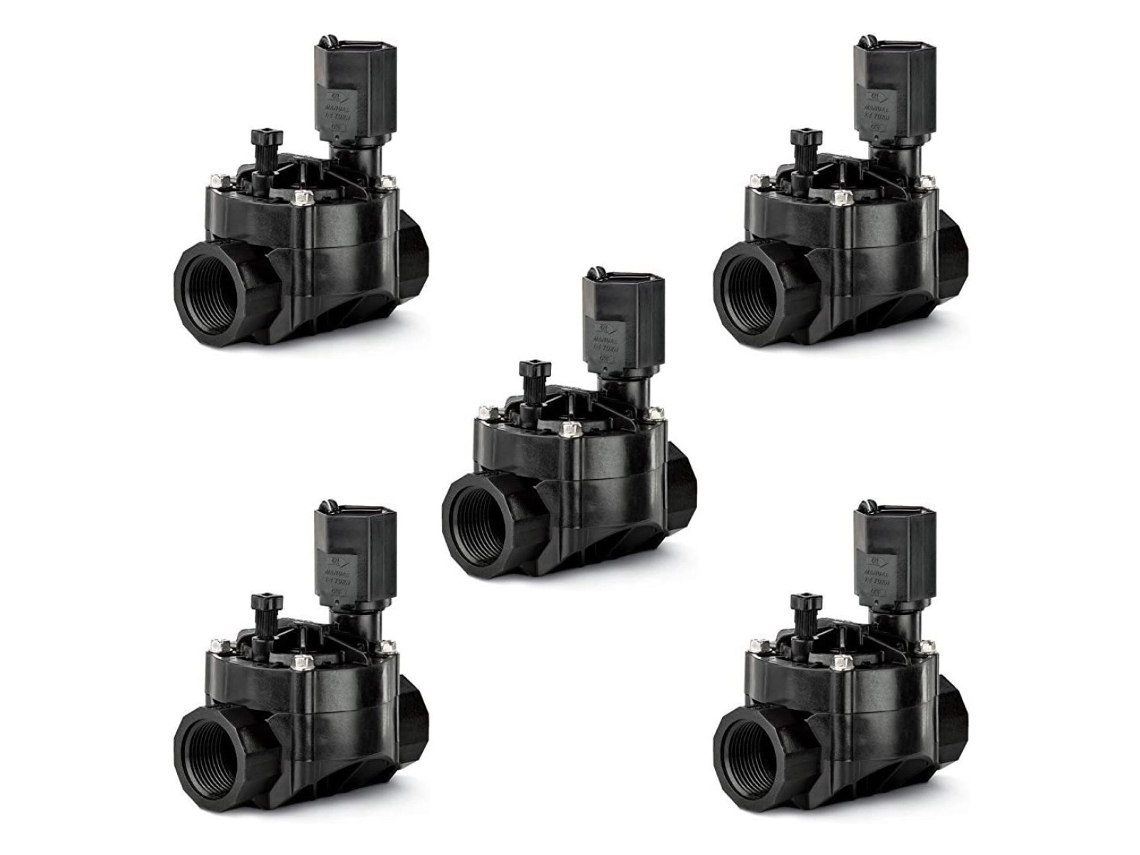 Electroválvula 100-HV 24V 1 RAIN BIRD (Pack de 5 Unidades) La válvula RAIN BIRD 100-HV con solenoide de 24V es ideal para sistemas de riego