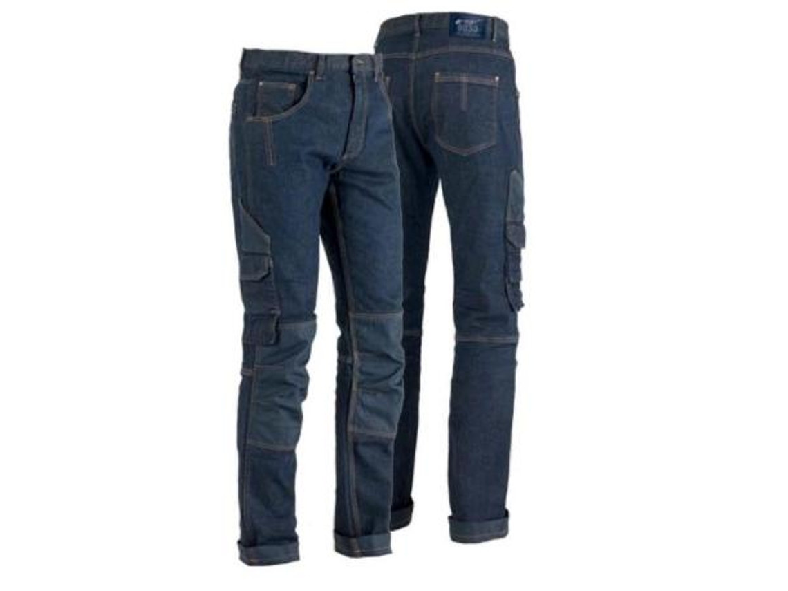 Pantalon issa stretch jeans miner reforzado talla s-xxl talla s
