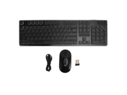 Conjunto De Teclado Y Mouse Gaming Inalámbrico Con Retroiluminación