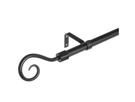Barra de Cortina Extensible Decorativas de Metal 122-211 cm 803386 TIENDA EURASIA