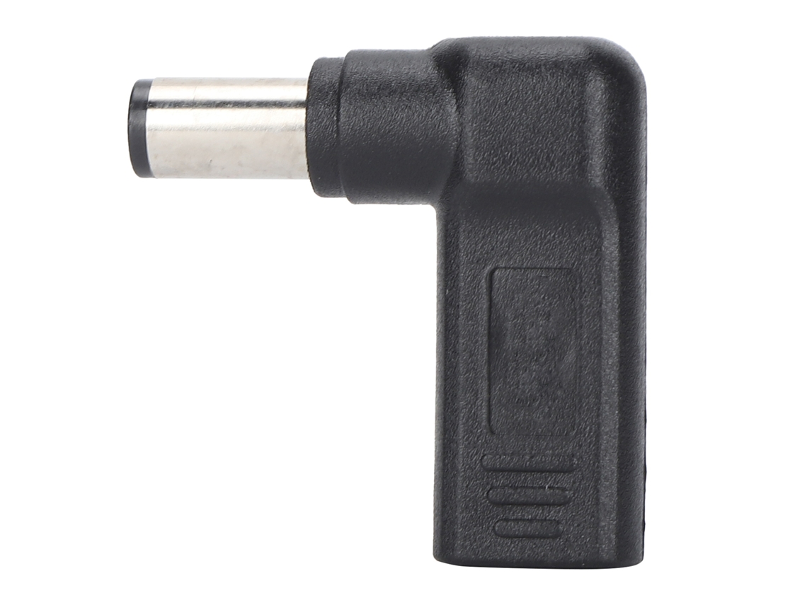 Adaptador Type-c A Dc Hembra A Macho 7.4x5.0mm Ángulo Recto Conector Pd Para Carga De Portátiles Dell