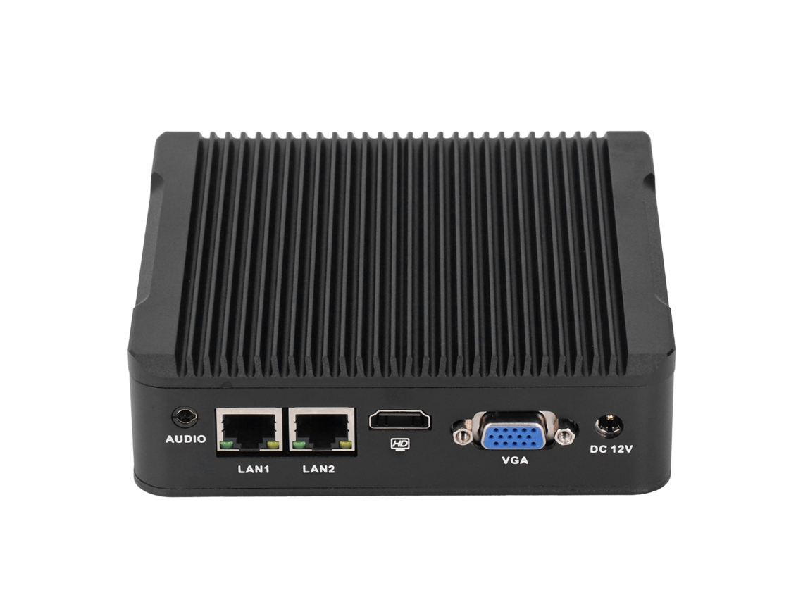 Mini PC sin ventilador, bajo consumo de energía.