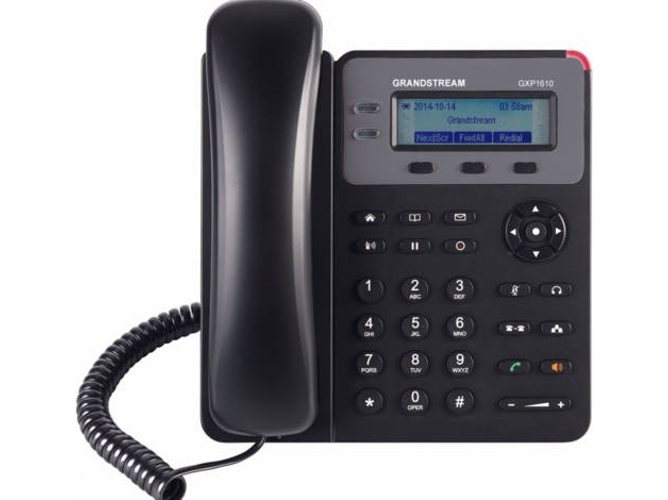 Teléfono fijo GRANDSTREAM NETWORKS GXP1610 negro