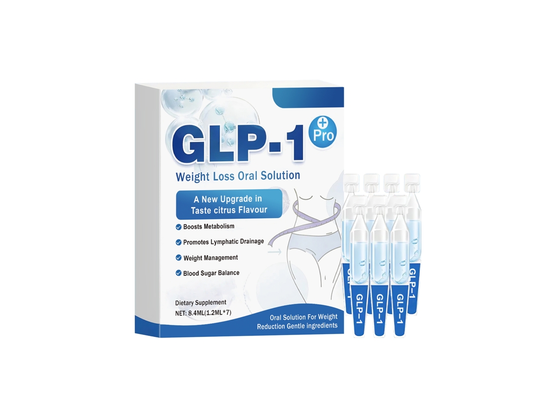 Gotas de GLP-1 para un apoyo eficaz del metabolismo.