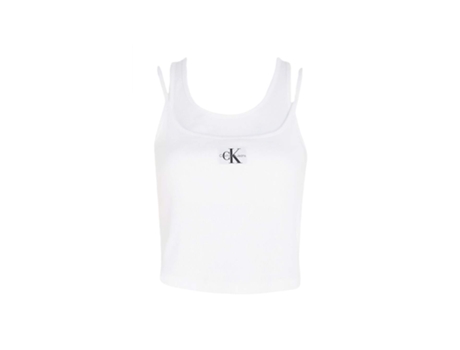 Top CALVIN KLEIN (M - Blanco)