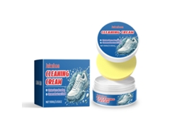 Crema limpiadora para zapatos blancos