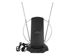 Antena De Tv De Interior Amplificada De Alta Ganancia Con Largo Alcance, Full Hd 4k.