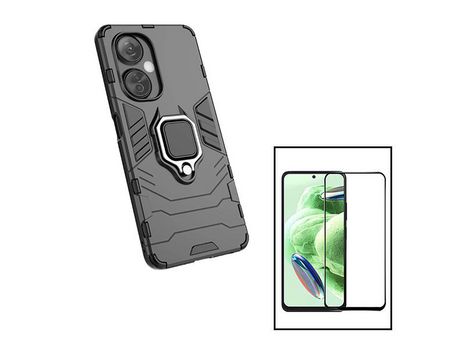 Funda 3X1 para OnePlus Nord CE 3 Lite PHONECARE com Suporte Magnético para Carro - Negro