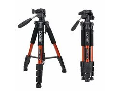 Trípode de Cámara KKVOGMLE con Cabezal Removible para DSLR Canon Nikon Sony