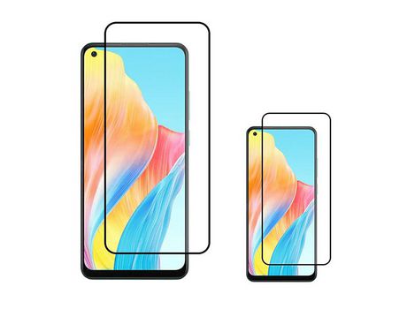 Kit 2 Película para Oppo Reno8 T PHONECARE de Vidrio Templado 5D Full Cover -Transparente
