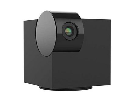 Cámara de vigilancia F interior giratoria 1080p WiFi Alexa y Google Assistant
