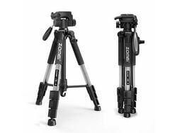 Trípode de Cámara KKVOGMLE con Cabezal Removible para DSLR Canon Nikon Sony