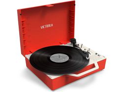 VICTROLA Re-Spin Red / Tocadiscos Con Altavoz