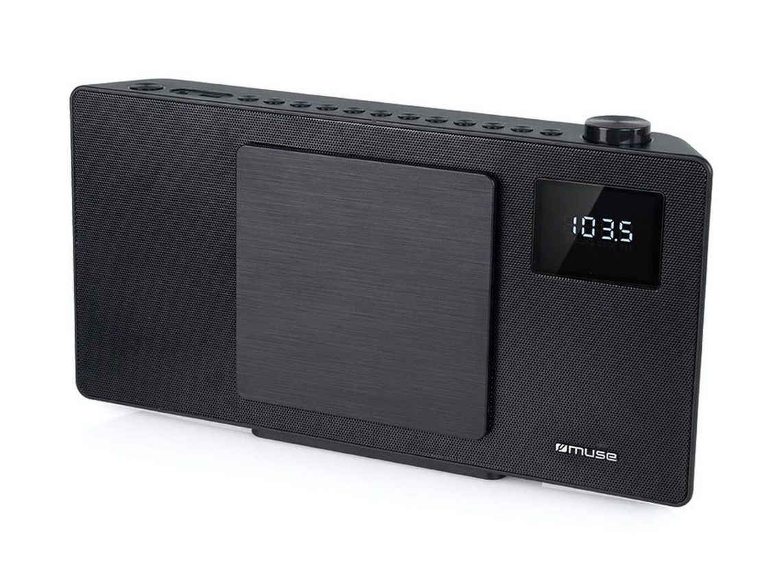 MUSE M60Bt Bt Cd/Usb / Radio Despertador Cd Usb de Estantería