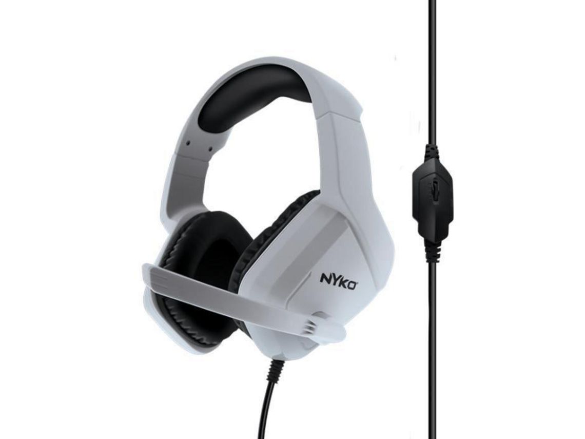 NYKO Auriculares Gaming para Playstation 5 Np5-4500 Blanco
