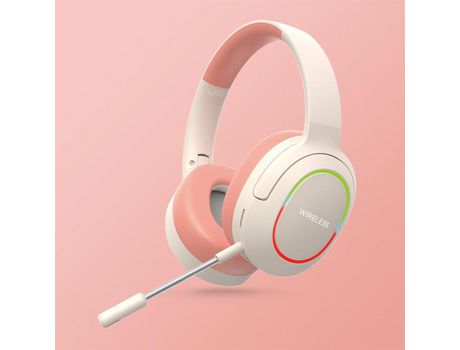 Auriculares Led Inalámbricos Gaming Con Micrófono