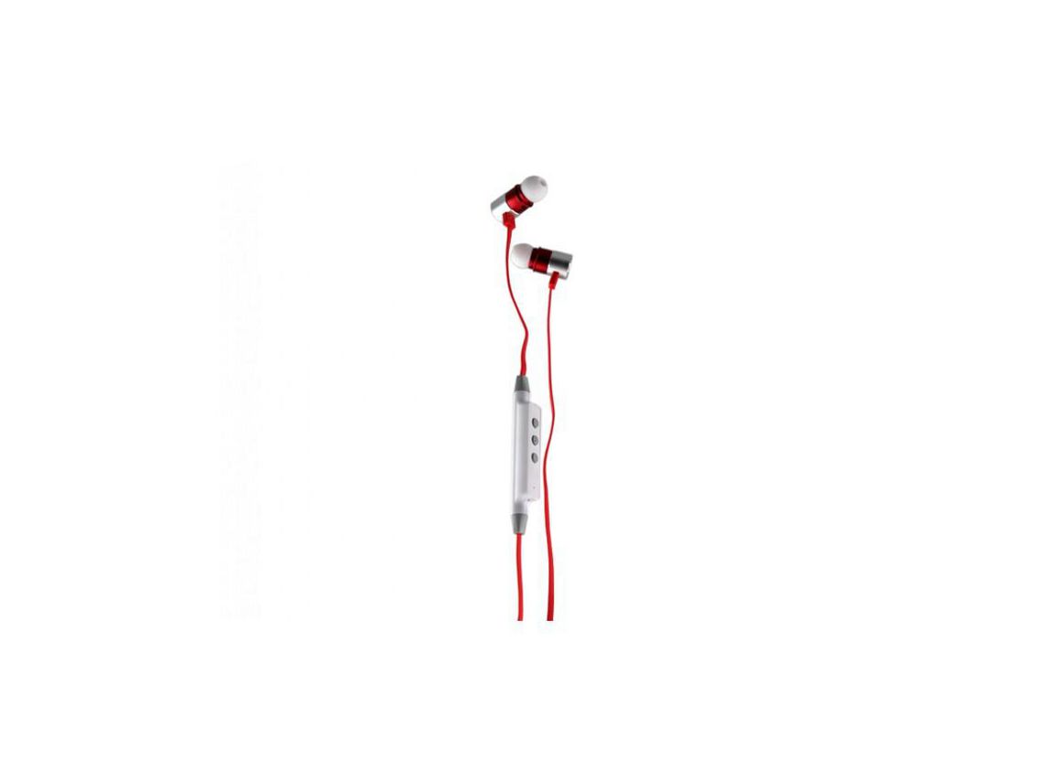 Kit Auricular Bluetooth Estéreo NUEVO MÓVIL Funsport Rojo/Blanco