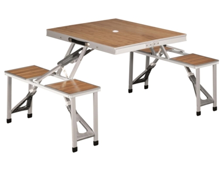 Mesa de camping plegable Dawson bambú OUTWELL