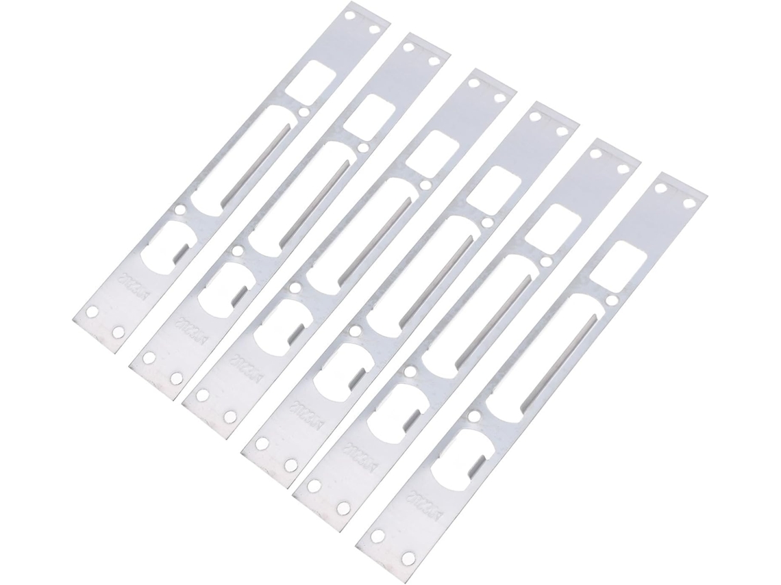 Puerta 6 Placas Seguridad Metálica Piezas Protector