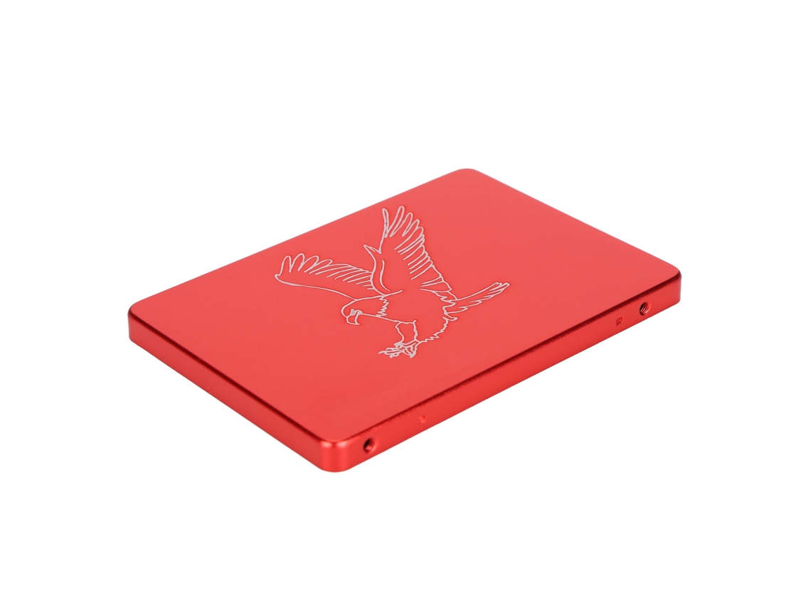 Disco De Estado Sólido Portátil 2.5 Polegadas Metal Eagle Vermelho Ssd Externo 120gb Para Pc