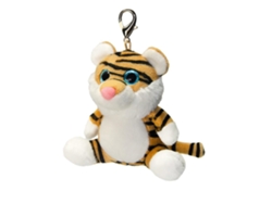 Peluche llavero WILD PLANET Tigre (5 x 9 x 9 cm)