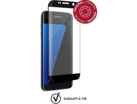 Película para Galaxy S7 Edge FORCE GLASS de vidrio Templado con Contorno Preto