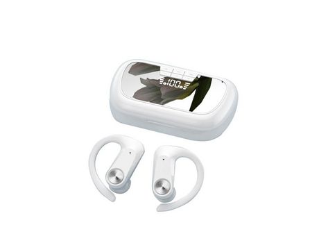 Auriculares Wireless Earbuds Open Ear Bluetooth Sports With Earhooks Built In Mic