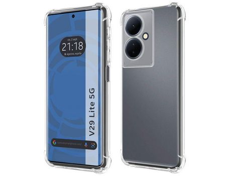 Funda para Vivo V29 Lite 5G TUMUNDOSMARTPHONE de Silicona Antigolpes Negro