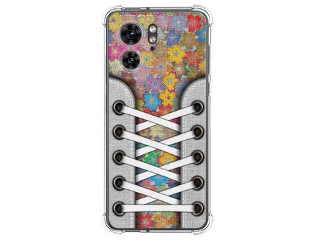 Funda para Motorola Edge 40 5G TUMUNDOSMARTPHONE de Silicona Antigolpes Multicolor