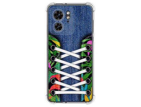 Funda para Motorola Edge 40 5G TUMUNDOSMARTPHONE de Silicona Antigolpes Multicolor