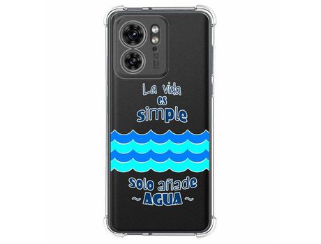 Funda para Motorola Edge 40 5G TUMUNDOSMARTPHONE de Silicona Antigolpes Multicolor