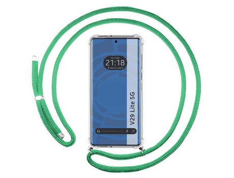 Funda para Vivo V29 Lite 5G TUMUNDOSMARTPHONE de Transparente