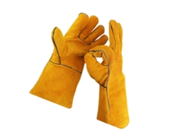 Guantes De Trabajo De Cueros A Pinchazos Y Al Desgaste, Ideales Para Jardinería, Con Propiedades Transpirables Y