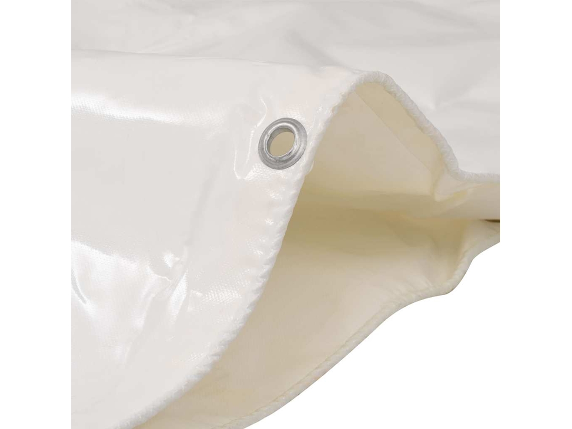 Maison Exclusive - Lienzo 650 G/m² 1,5x20 M Blanco