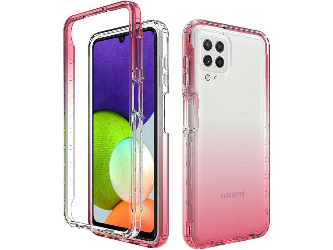 Protector de Pantalla para Samsung Galaxy A22 5G HONGWE. Selicona Transparente