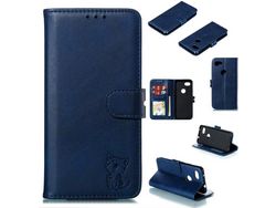 Protector de Pantalla Folio para Google Pixel 3A HONGWE. Marrón