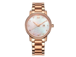 Reloj De Acero Inoxidable De Cuarzo Resistente Al Agua Para Mujer De Ochstin