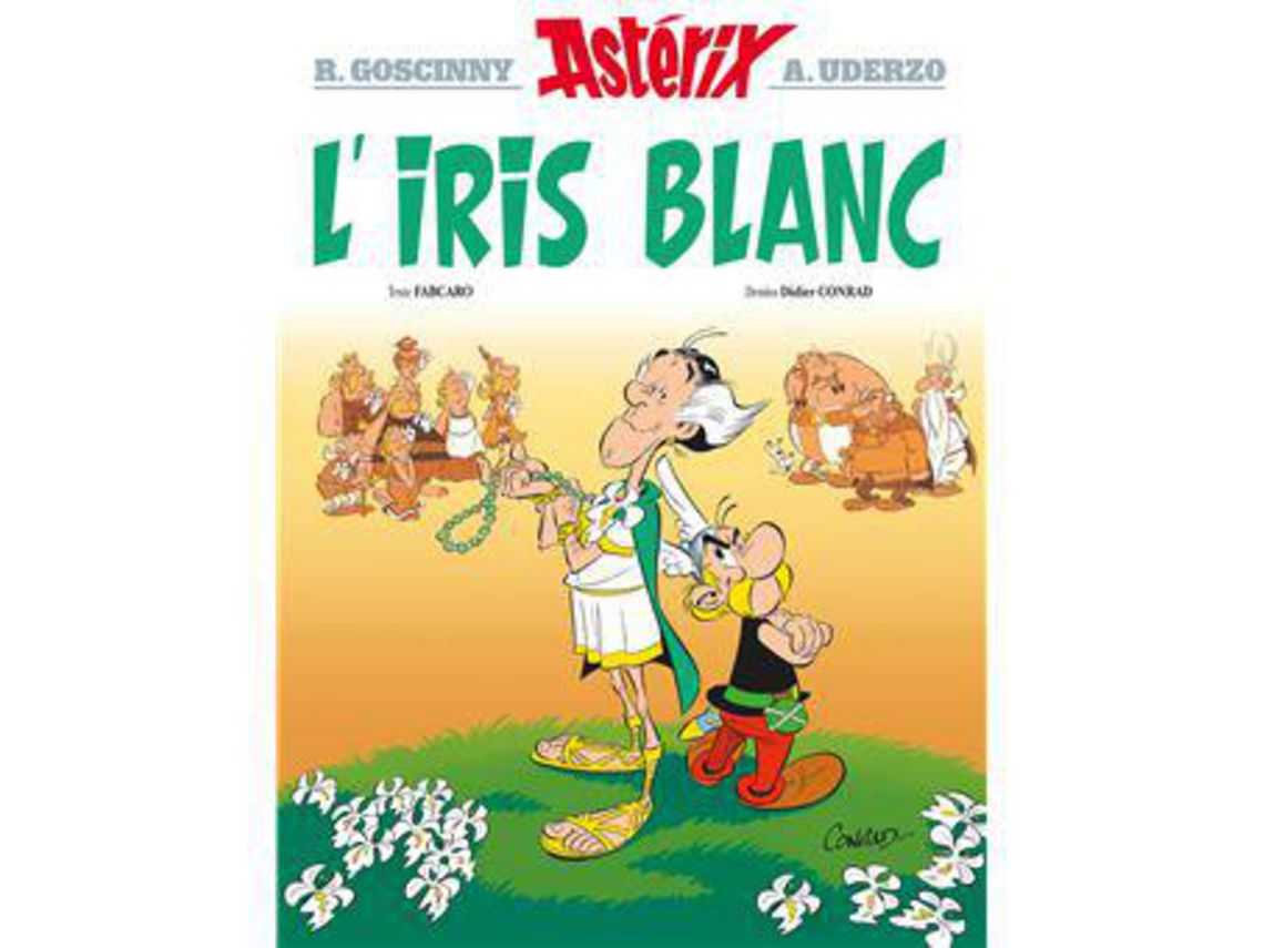 Libro Astérix L´Iris Blanc - Édition Luxe de René Goscinny, Albert Uderzo et al. (Francés - Tapa Dura)