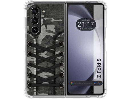 Funda para Samsung Galaxy Z Fold 5 5G TUMUNDOSMARTPHONE de Silicona con Diseño - Mulicolor