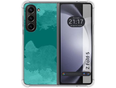 Funda para Samsung Galaxy Z Fold 5 5G TUMUNDOSMARTPHONE de Silicona con Diseño - Mulicolor