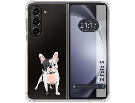 Funda para Samsung Galaxy Z Fold 5 5G TUMUNDOSMARTPHONE de Silicona con Diseño - Mulicolor