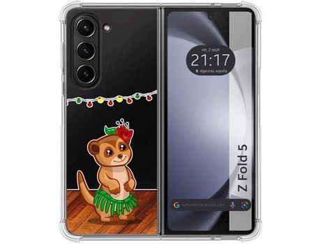 Funda para Samsung Galaxy Z Fold 5 5G TUMUNDOSMARTPHONE de Silicona con Diseño - Mulicolor
