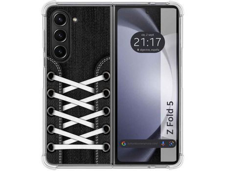 Funda para Samsung Galaxy Z Fold 5 5G TUMUNDOSMARTPHONE de Silicona con Diseño - Mulicolor