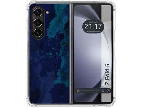 Funda para Samsung Galaxy Z Fold 5 5G TUMUNDOSMARTPHONE de Silicona con Diseño - Mulicolor