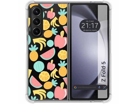 Funda para Samsung Galaxy Z Fold 5 5G TUMUNDOSMARTPHONE de Silicona con Diseño - Mulicolor