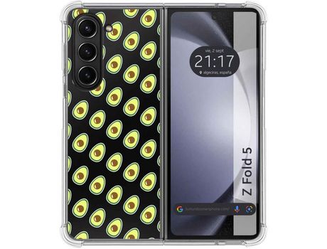 Funda para Samsung Galaxy Z Fold 5 5G TUMUNDOSMARTPHONE de Silicona con Diseño - Mulicolor